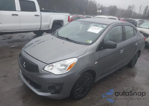 2020 Mitsubishi Mirage G4 Le z USA, uszkodzony, nr VIN ML32F4FJ7LHF04863
